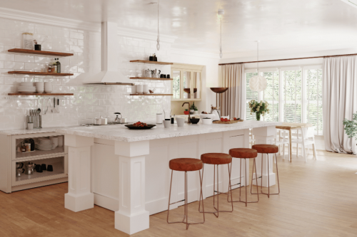 Xưởng mộc đóng tủ bếp hiện đại quận 6