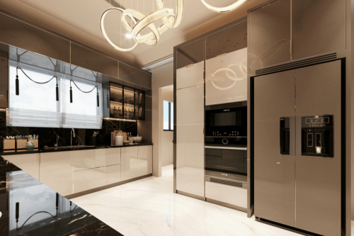 Xưởng mộc sản xuất tủ bếp bền đẹp quận 6